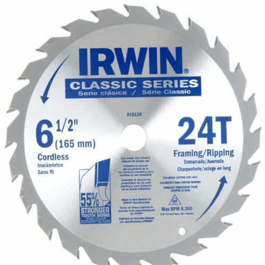 Irwin Tools 15120 Classic Series Circular Saw Blade | * New