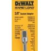 Dewalt Hardened Steel 3/8 In. Socket Adapter | * New