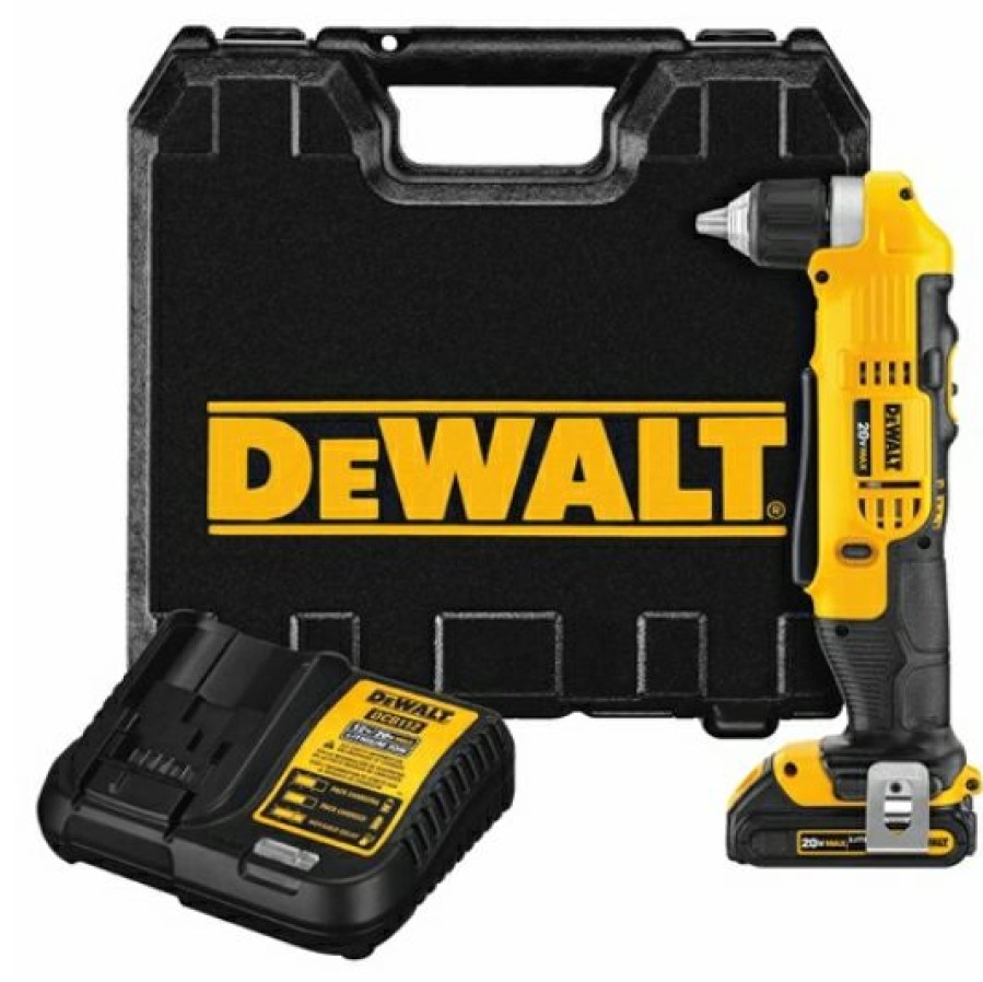 Dewalt 20V Max Xr Li-Ion 3/8 Right Angle Drill/Driver Kit | * Clearance