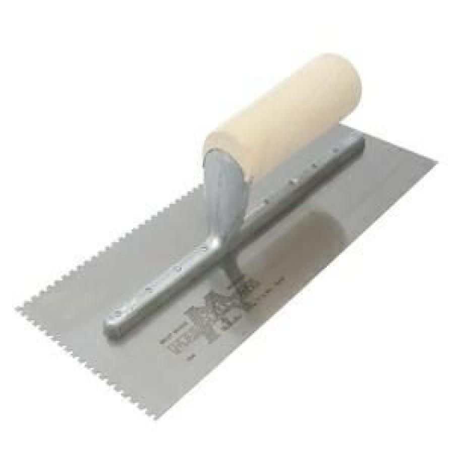 Marshalltown Square Notched Trowel 3/16 X 1/8 X 3/16 | * New