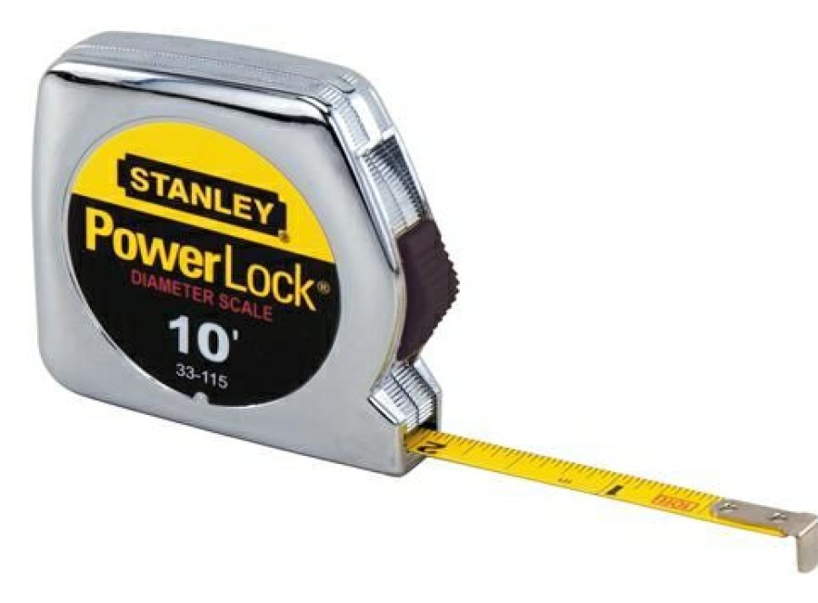 Stanley 10Ft Powerlock Pocket Tape Measure (W/ Diameter Scale) | * Online