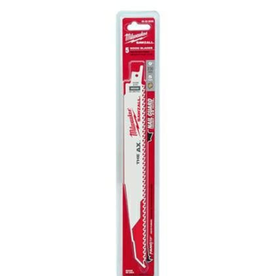 Milwaukee 9 5 Tpi The Ax Sawzall Blade | * Clearance