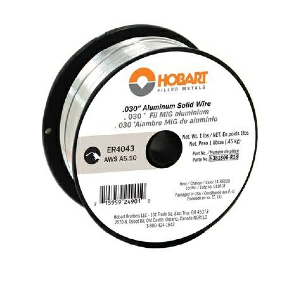 Hobart Er4043 Aluminum Wire 1 Lb. Spool | * Hot