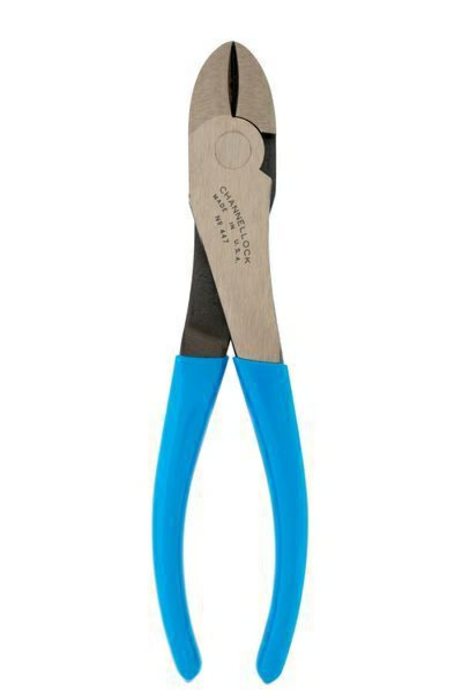 Channellock 8 High Leverage Curved Diagonal Lap Joint Cutting Pliers | * Clearance