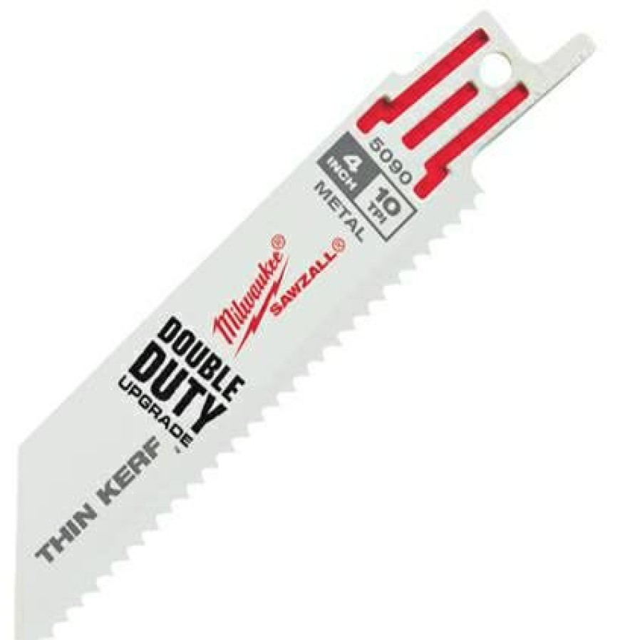 Milwaukee 4 10 Tpi Thin Kerf Sawzall Blades | * Best