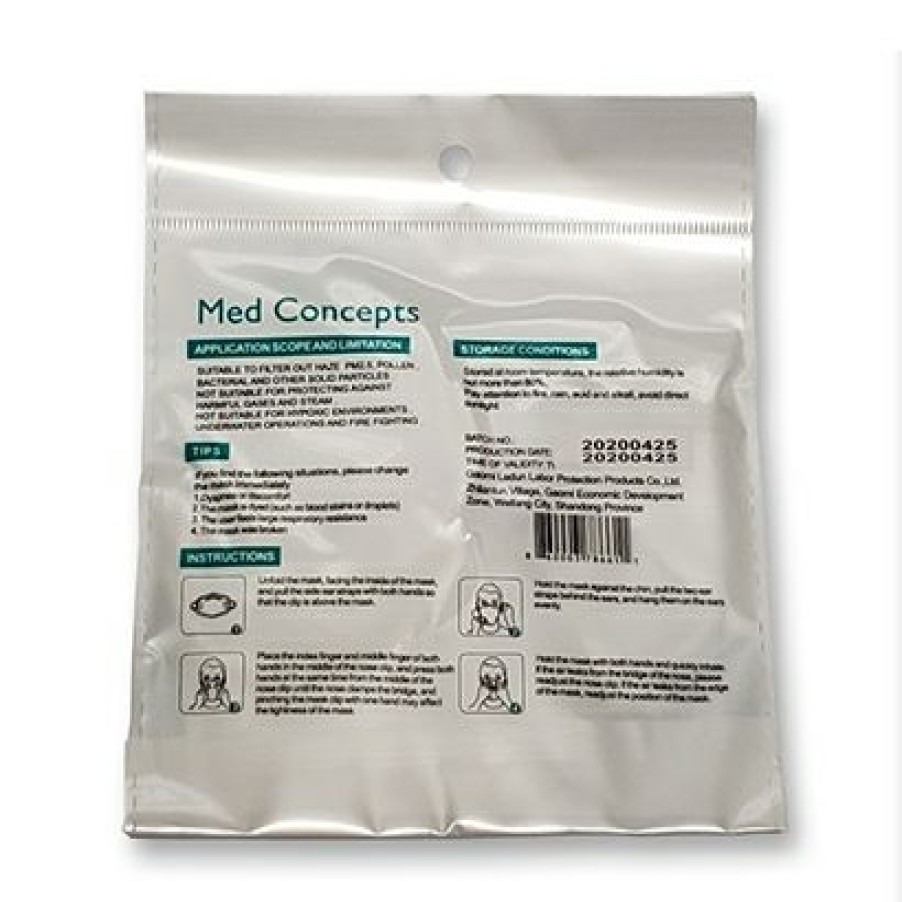 Med Concepts Kn95 Protective Face Mask | * Best