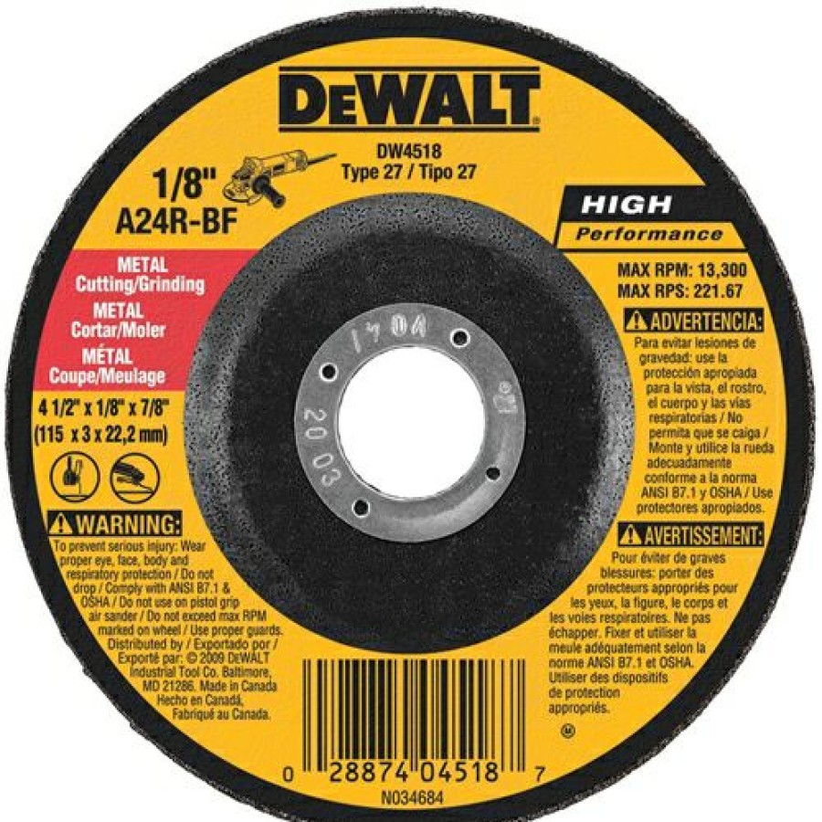 Dewalt Hp Metal Grinding Wheels Type 27 | * Best