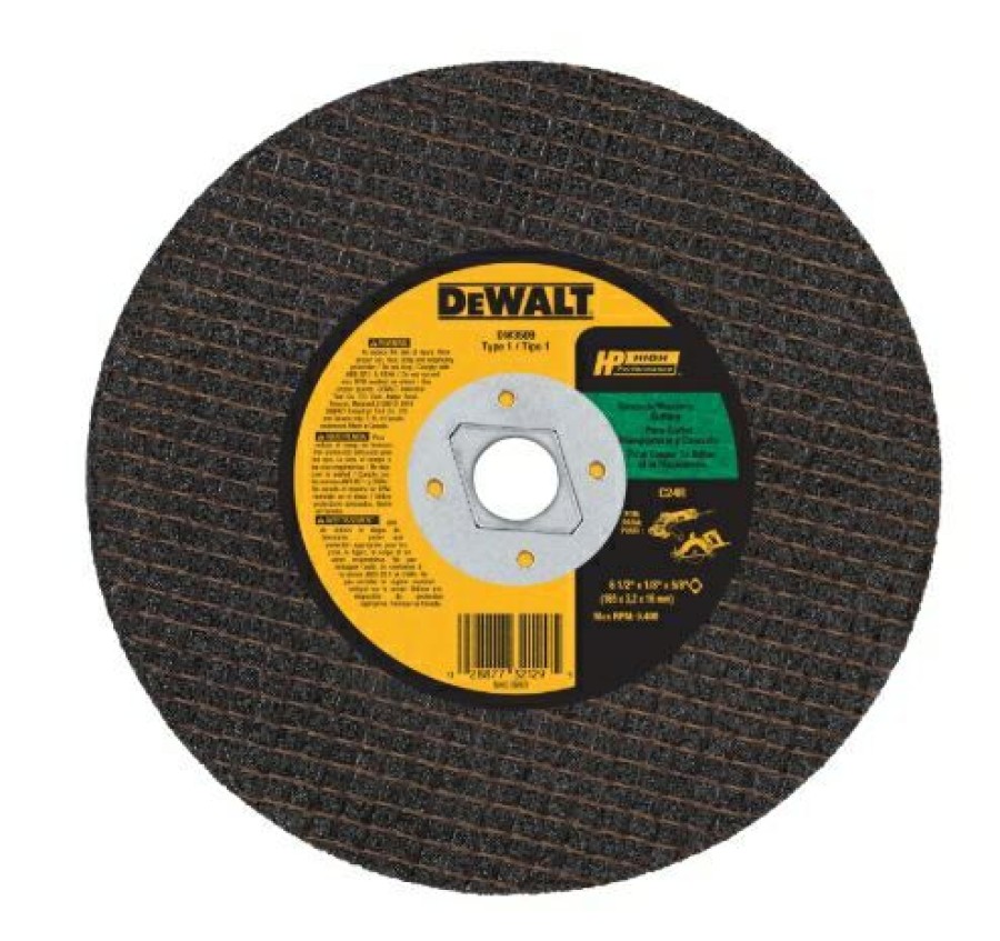 Dewalt Hp Masonry Cutting Abrasive Saw Blade Type 1 | * Clearance