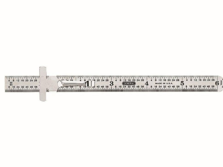 General Tools 300/1 Industrial Precision 6 In. Flexible Steel Rule/Ruler | * Online