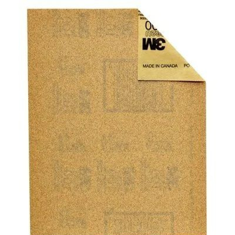 3M Aluminum Oxide Sandpaper 3 2/3In X 9In 6/Pk | * Clearance