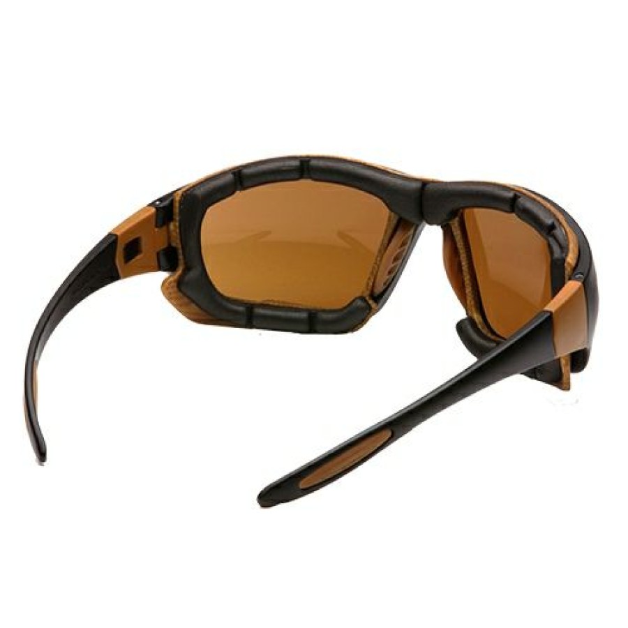 Pyramex Carthage Safety Glasses W/Sandstone Bronze Lens | * Wholesale