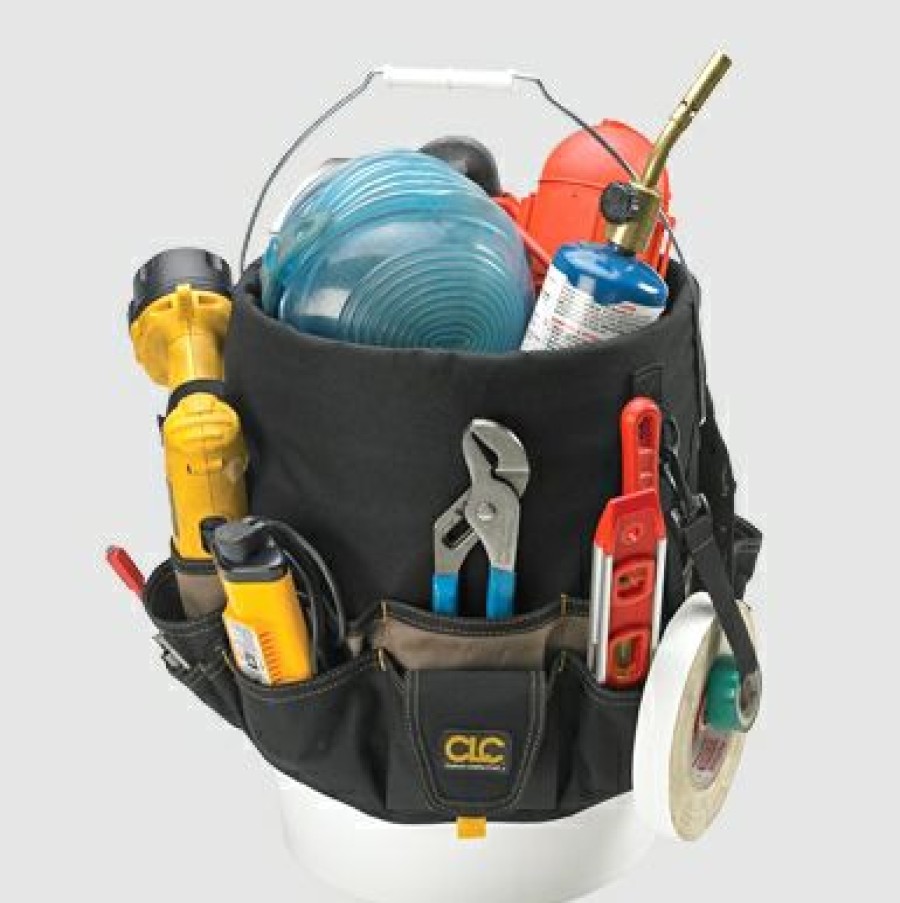 Custom Leathercraft 48 Pocket Bucket Organizer | * Best