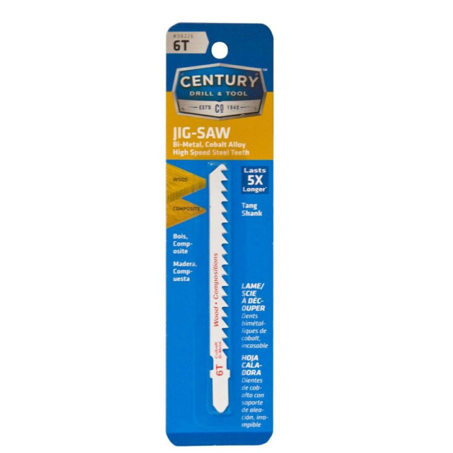 Century Jigsaw Blades T-Shank 6T Bi-Metal | * New