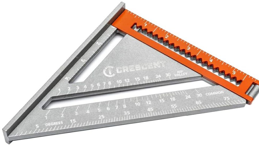 Crescent Ex6 2-In-1 Extendable Rafter Square 6 To 12 Straight Edge | * Hot