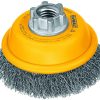 Dewalt 3 X 5/8 -11 Hp .014 Carbon Crimp Wire Cup Brush | * Hot