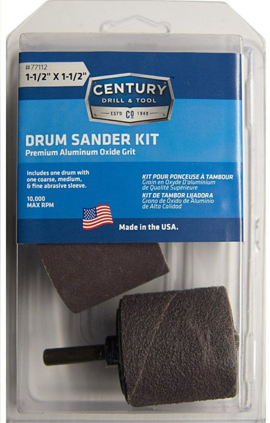 Century Sanding Drum Kit 1-1/2 X 1-1/2 | * Online