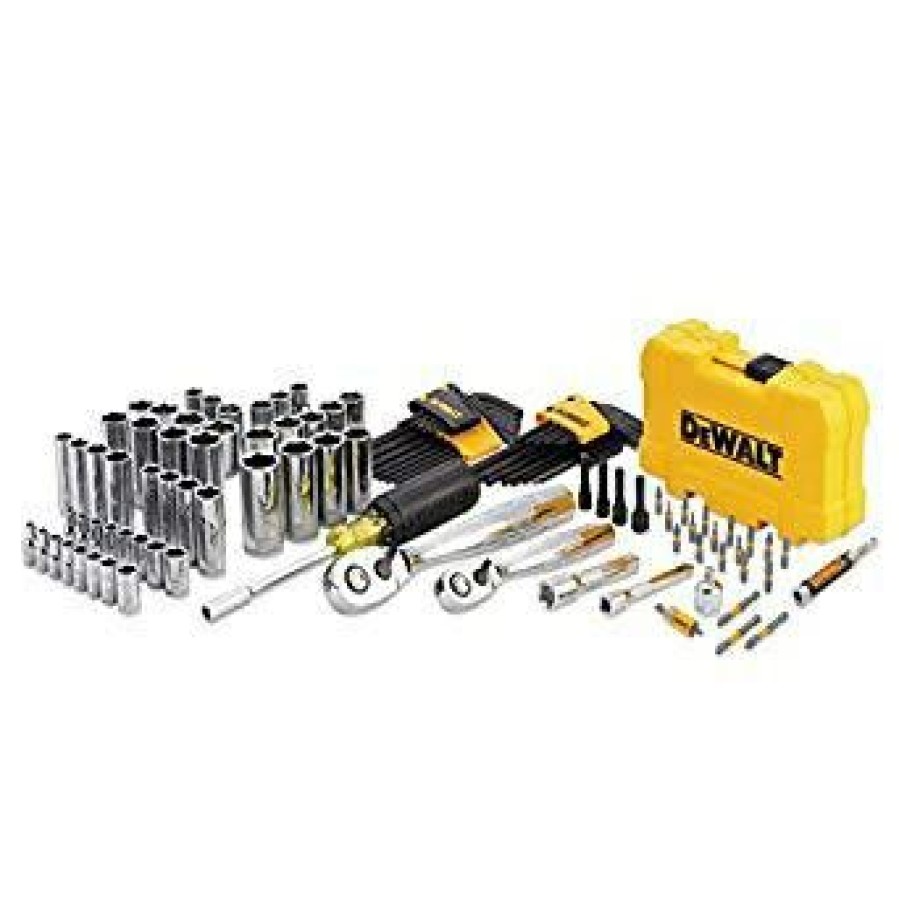 Dewalt 108 Pc. 1/4 & 3/8 Drive Mechanics Tools Set | * Best