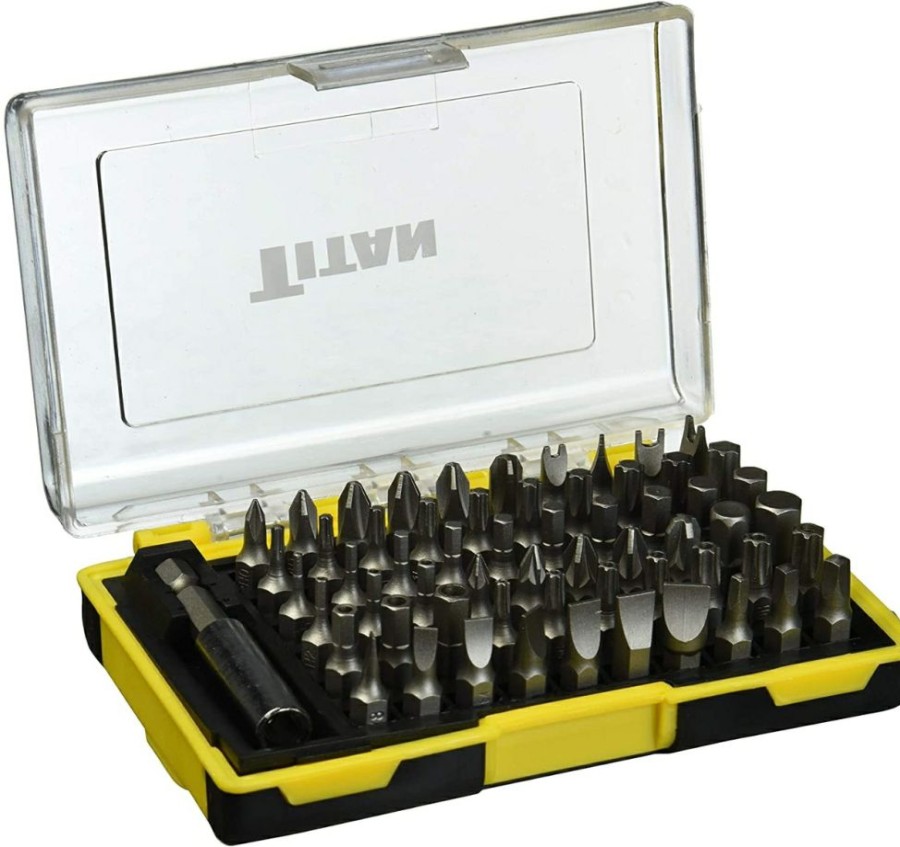 Titan 61-Piece Screwdriver And Security Bit Set | * Clearance