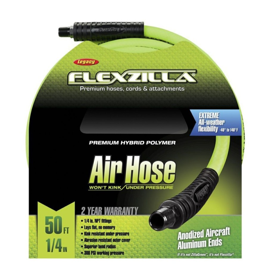 Hose Flexzilla 1/4 X 50'W/"End | * New