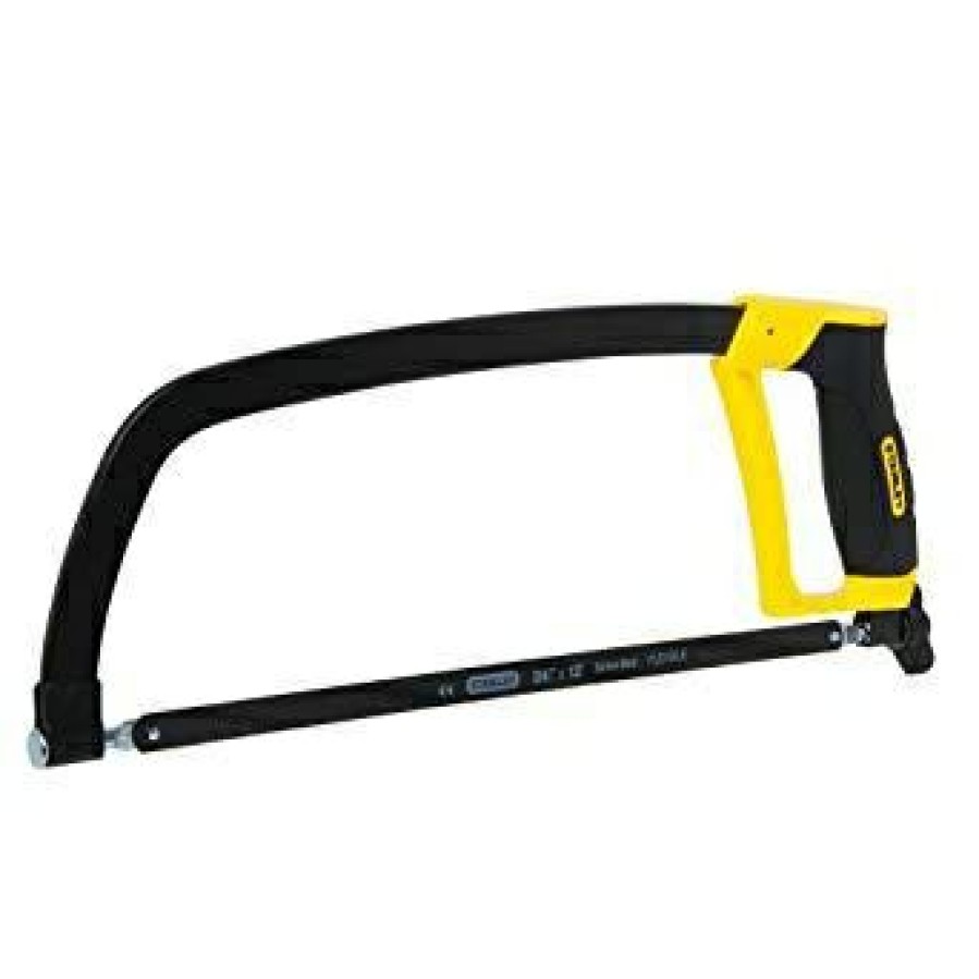 Stanley Rubber Grip Hacksaw | * New