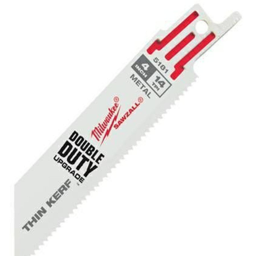 Milwaukee 4 14 Tpi Thin Kerf Sawzall Blades | * Online