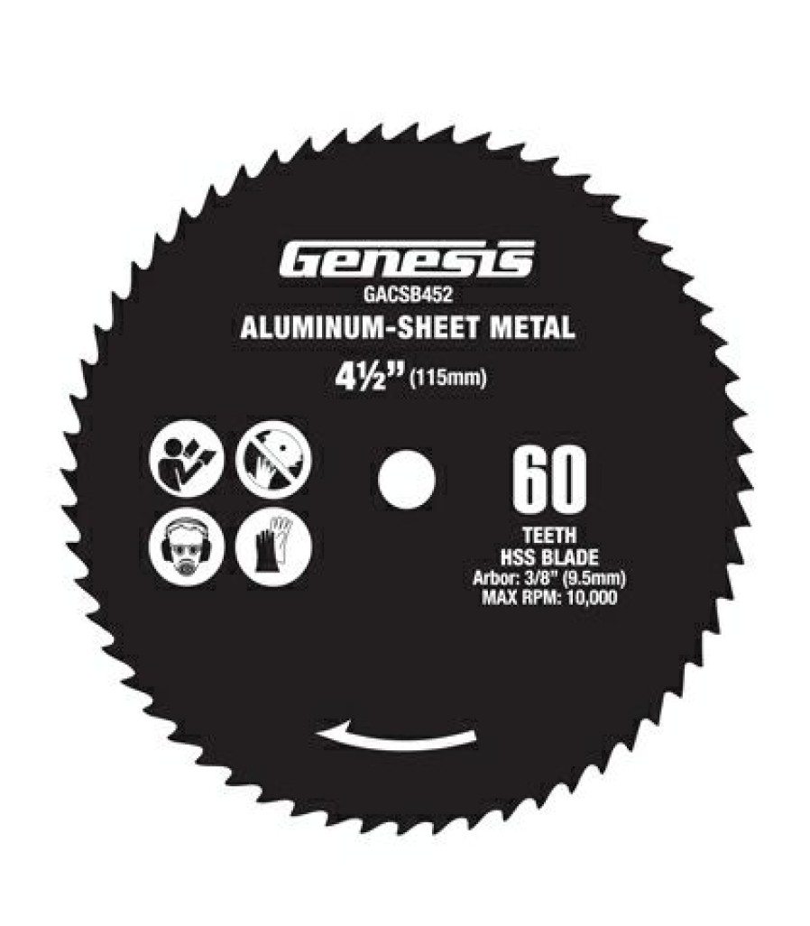 Genesis 4-1/2 , 60T Hss Saw Blade | * Clearance