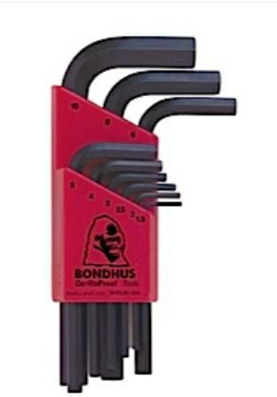 Bondhus 9 Pc. Hex L-Wrenches Set, 1.5Mm 10Mm | * Online