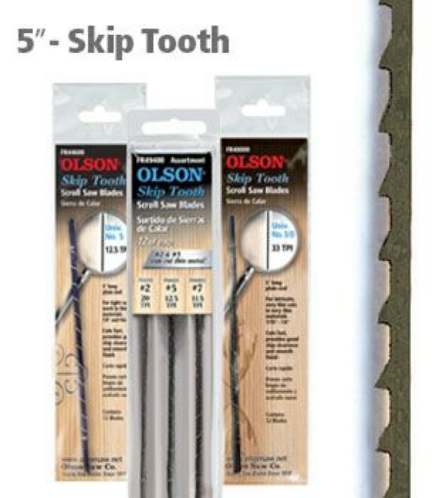 Scroll Saw Blade Skip Tooth 5In | * Wholesale