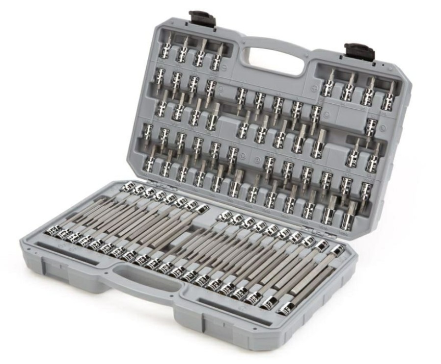 Tekton 3/8 91 Pc. Drive Hex, Torx, Tr Torx, Phillips, Slotted, Square Bit Socket Set | * Hot