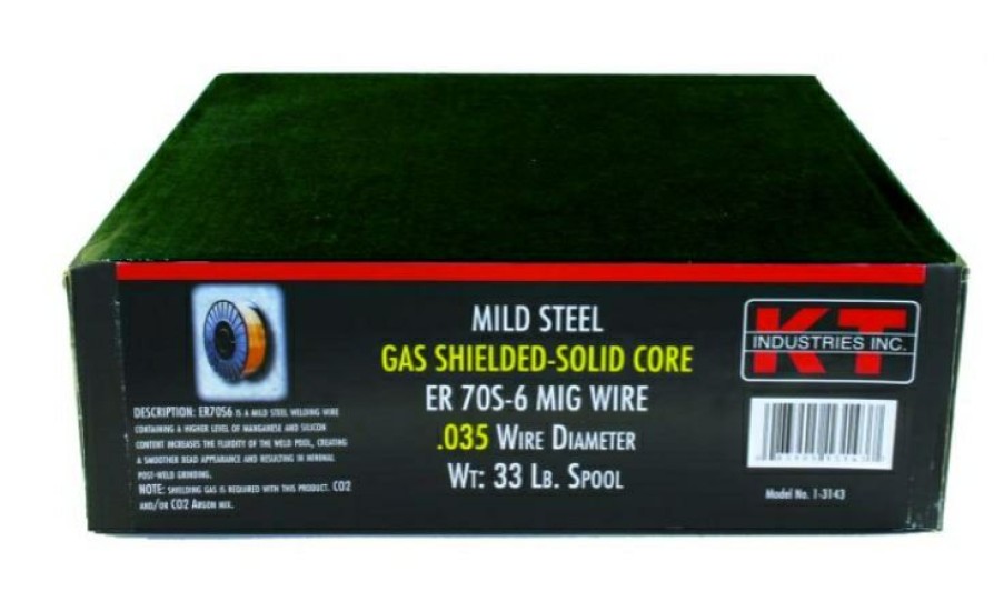 K-T Industries Mild Steel .035 Mig Wire, 33 Lb. | * New