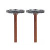 Dremel 530-02 3/4 Stainless Steel Brushes 2 Pack | * Clearance