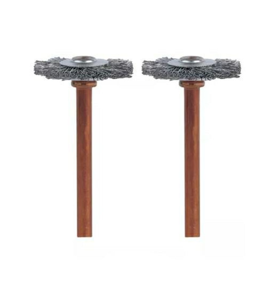 Dremel 530-02 3/4 Stainless Steel Brushes 2 Pack | * Clearance