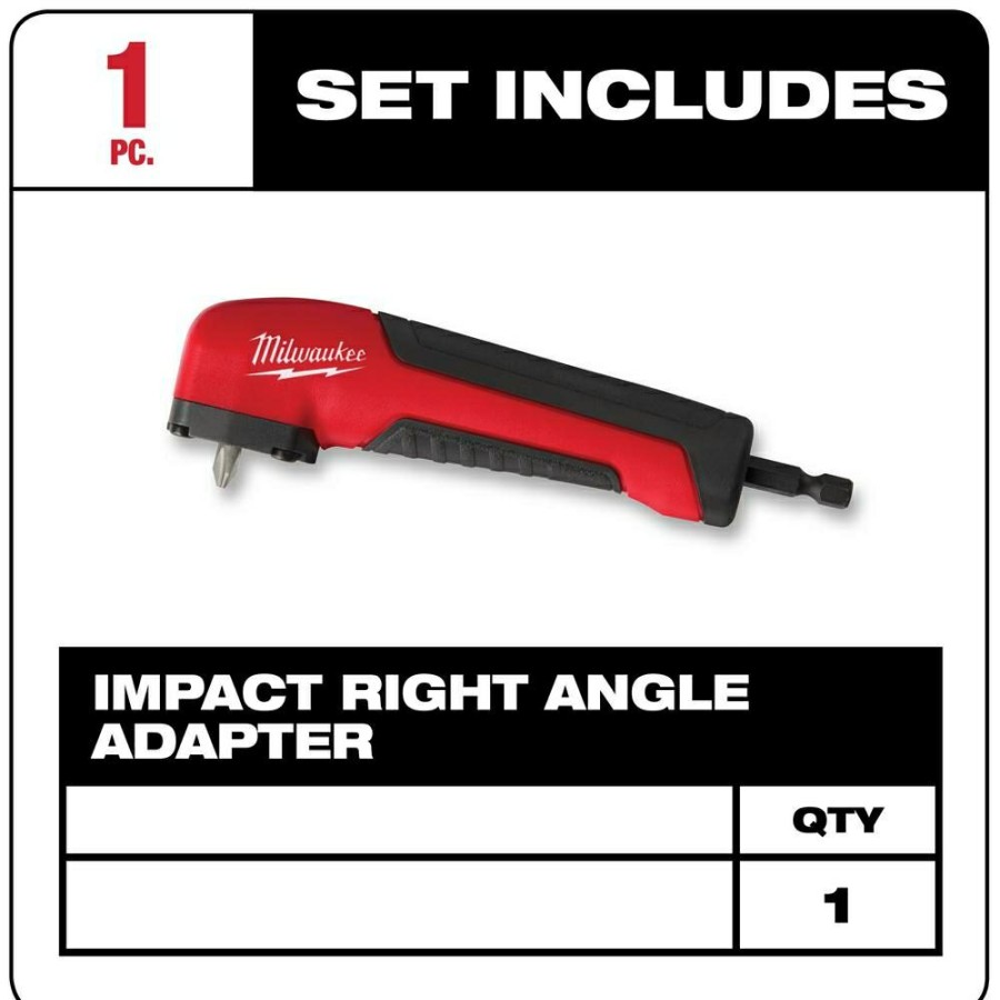 Milwaukee Shockwave Right Angle Drill Adapter | * Best