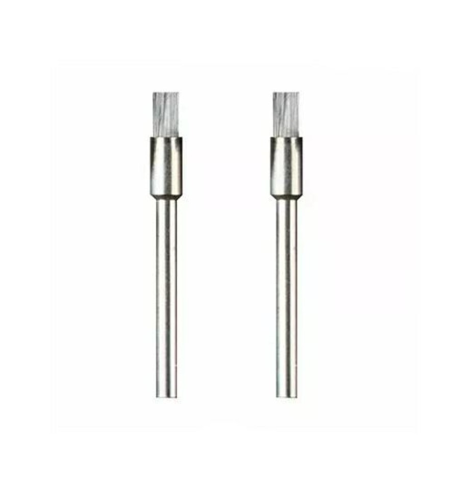 Dremel 443-02 1/8 Carbon Steel Brushes 2 Pack | * Clearance