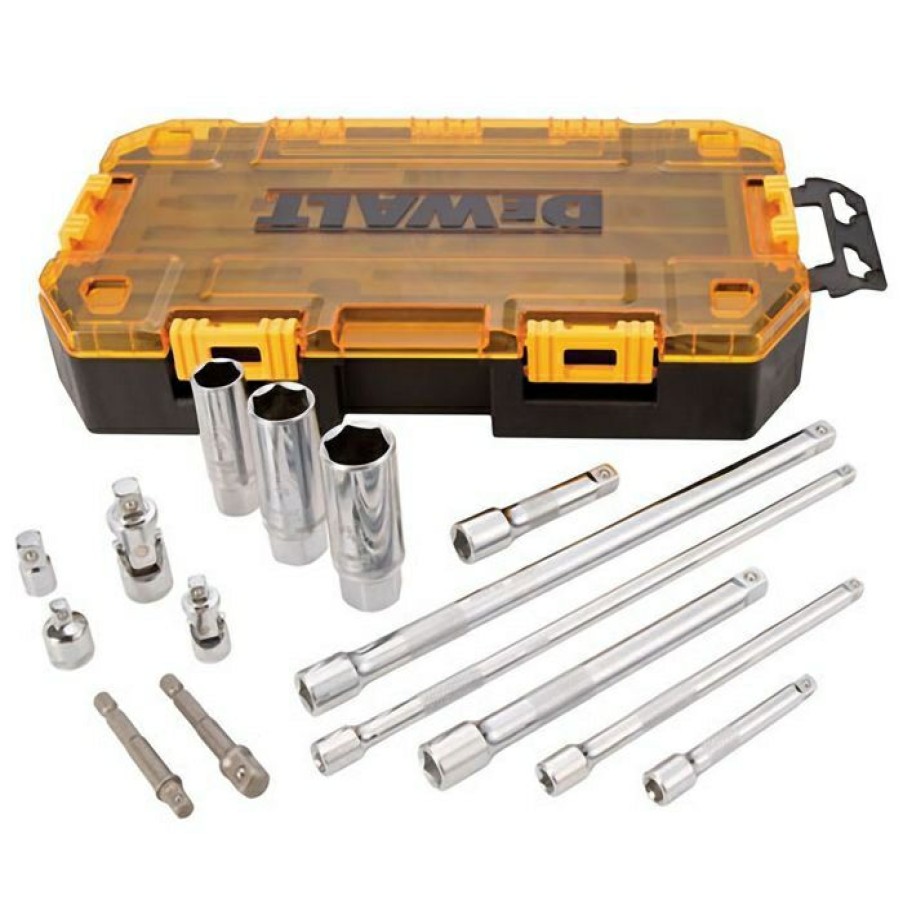 Dewalt 15 Pc. 1/4 & 3/8 Drive Tool Accessory Set | * Clearance