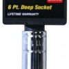 Pro Grade Metric 3/8 Drive 6 Point Deep Well Socket | * Clearance