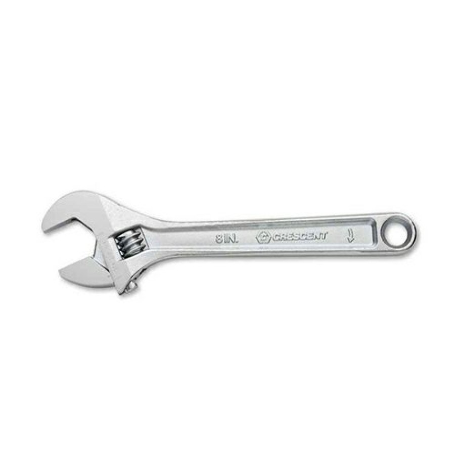 Apex Tools 8 Chrome Finish Adjustable Crescent Wrench | * Best