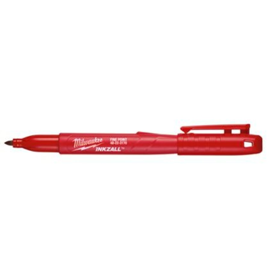 Milwaukee Inkzall Red Fine Point Marker | * Online