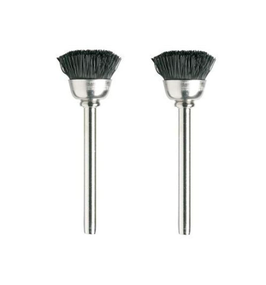 Dremel 404-02 1/2 Nylon Bristle Brushes 2 Pack | * Hot