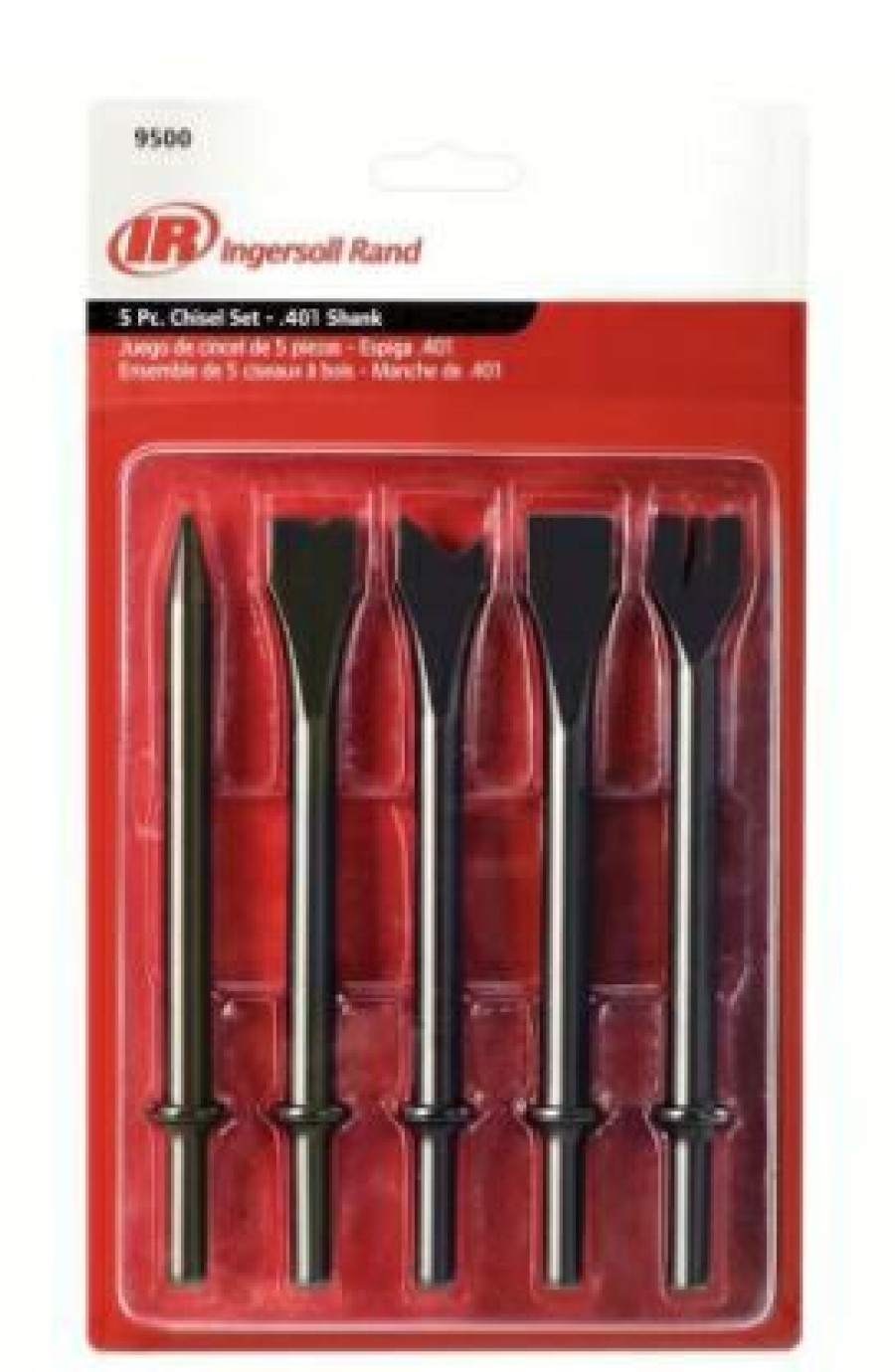 Ingersoll Rand 9500 Edge Series 7 Hammer Chisel 5-Piece Set | * Online