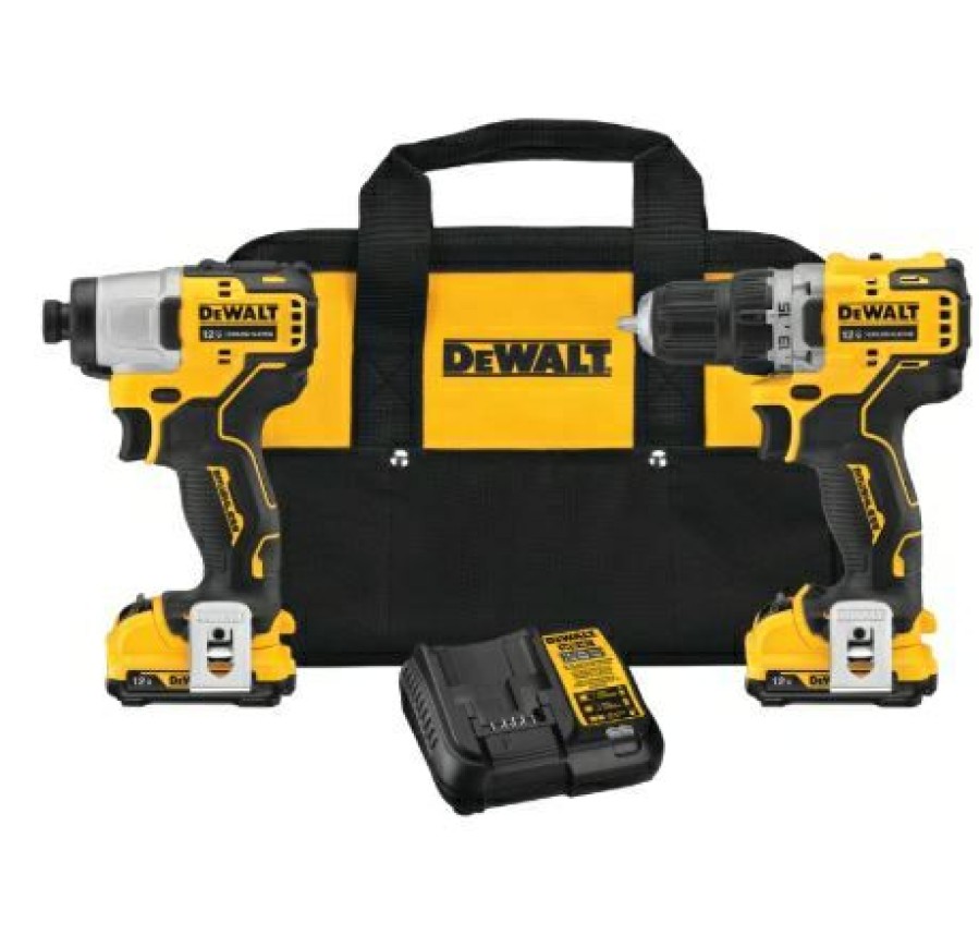 Dewalt Xtreme 12V Max* Brushless Cordless Drill & Impact Driver Kit | * New