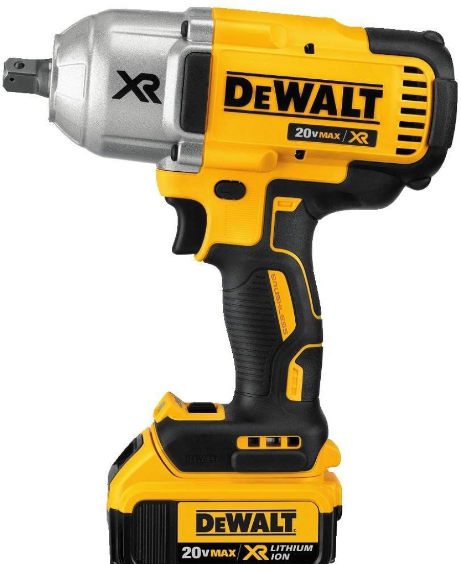 Dewalt 20V Max Xr Impact Wrench Kit, Brushless, High Torque, Detent Pin Anvil, 1/2-Inch | * Best