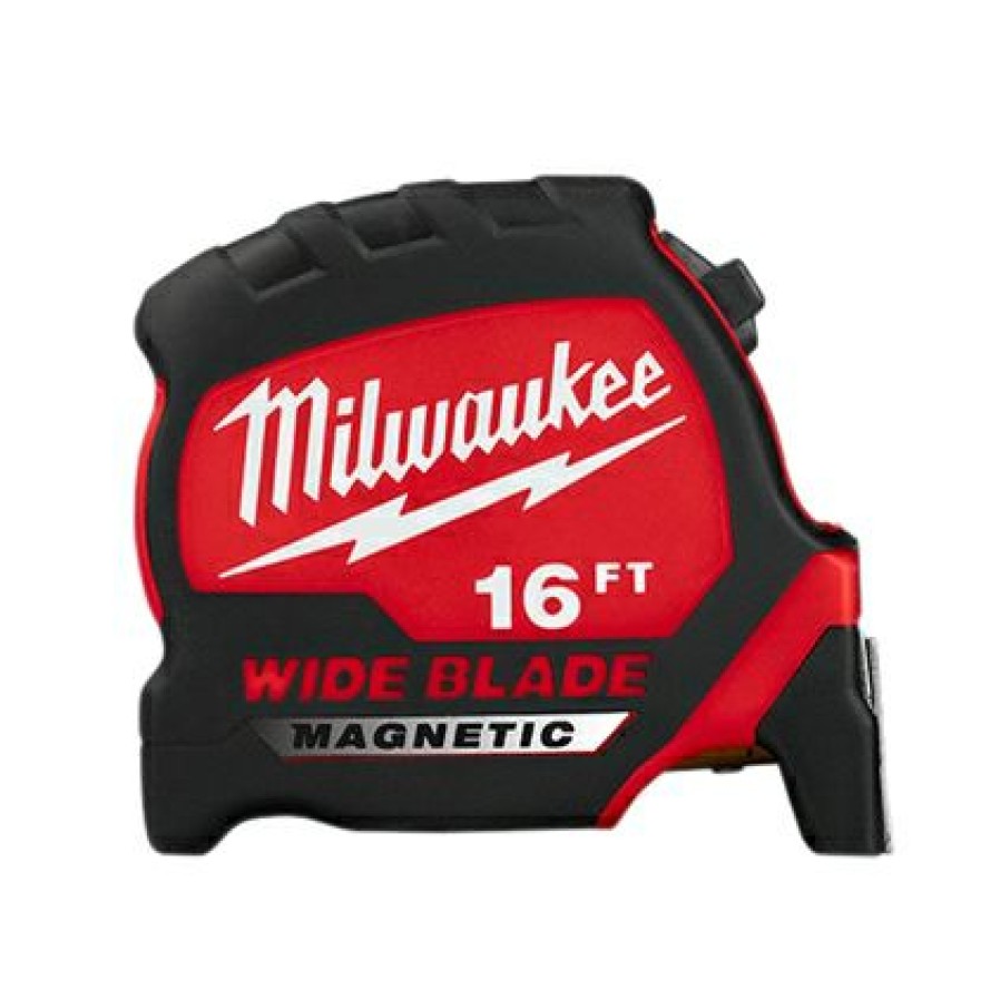 Milwaukee 16 Ft Magnetic Wide Blade Tape Measure | * New