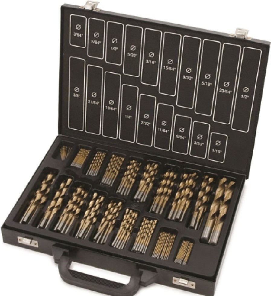 Titan 170 Pc Titanium Coated Drill Bit Set | * Best