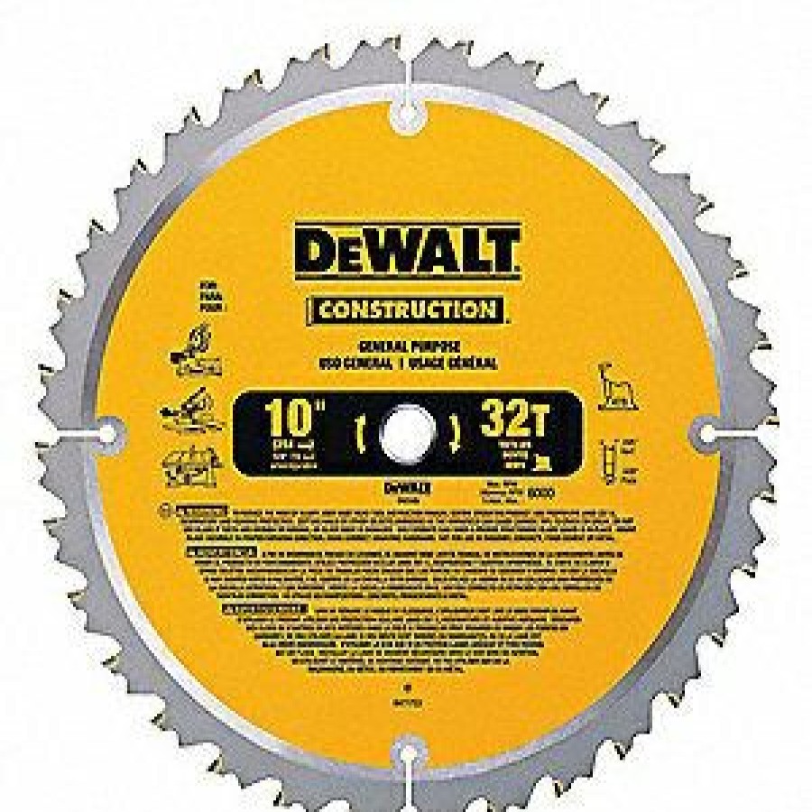 Dewalt Large Diameter Construction Saw Blades | * Online