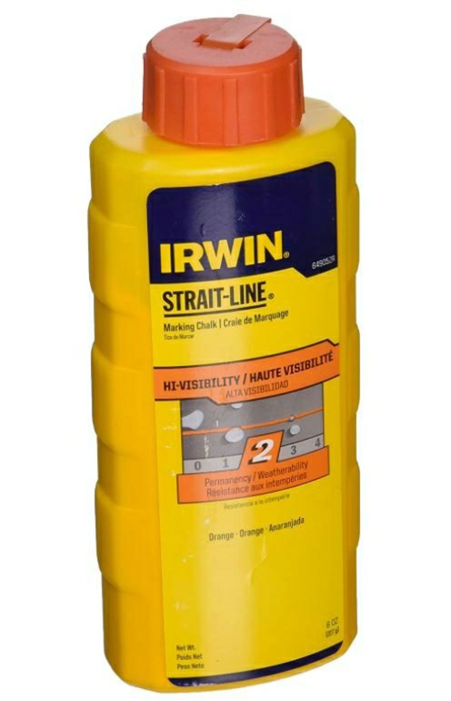 Irwin Strait-Line High-Visibility Orange Marking Chalk, 8 Oz. | * Best