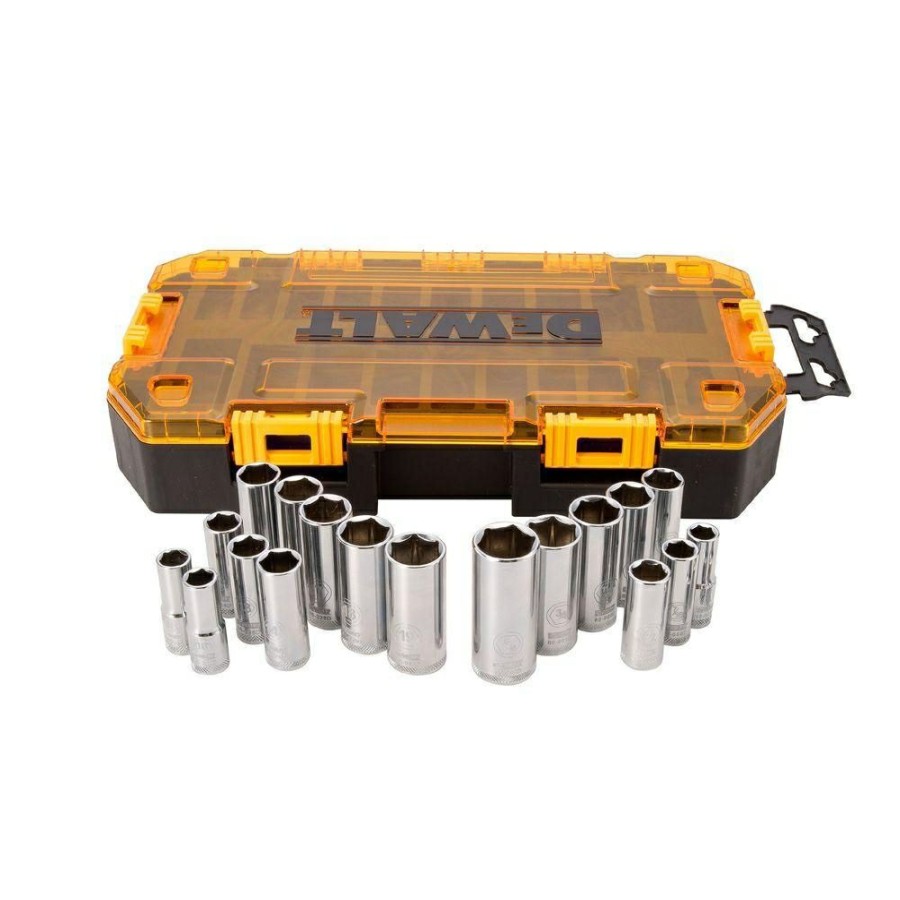 Dewalt 20 Pc. 3/8 Drive Deep Combination Socket Set | * Hot