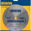 Irwin Tools Steel 7-1/4 Plywood Circular Saw Blade | * Hot