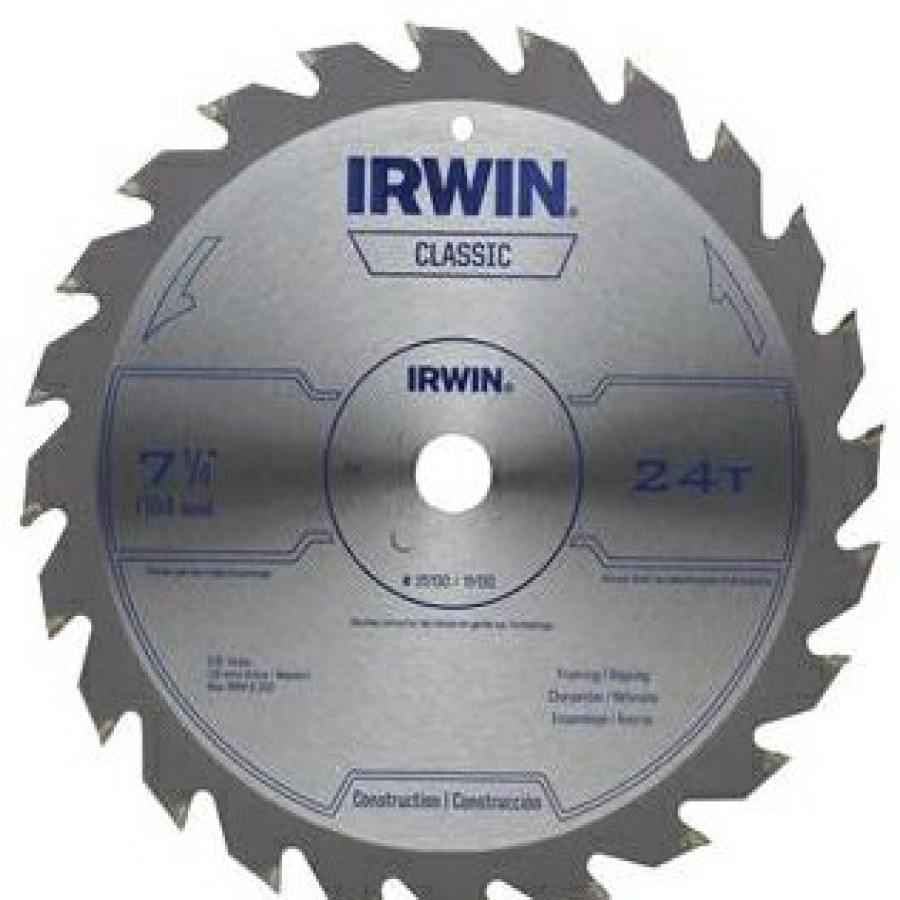 Irwin Classic Series Circular Saw Blade 7-1/4 24T | * Best