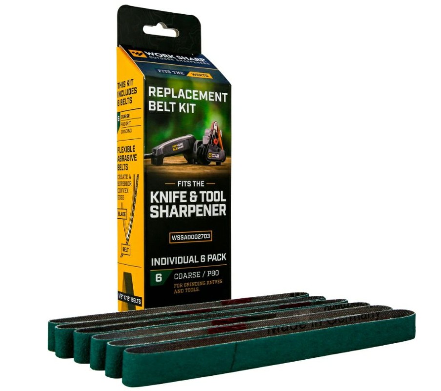 Work Sharp Sanding Belt For Wskts, 6 Pack | * Online